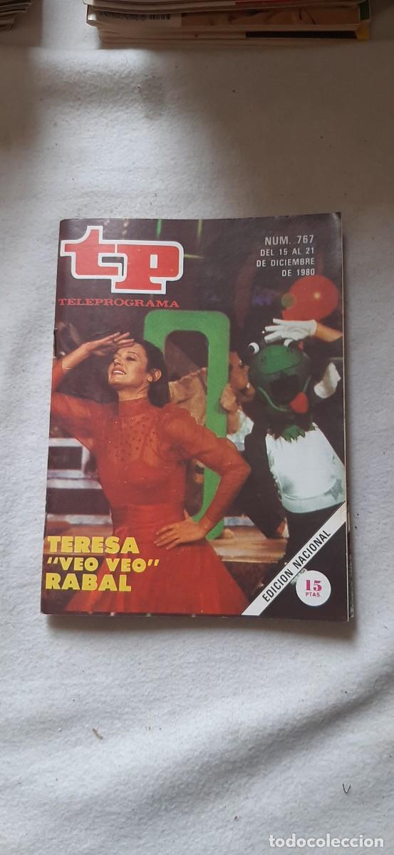 Coleccionismo de revista Teleprograma: TELEPROGRAMA A&Ntilde;O 1980.N&ordm; 767