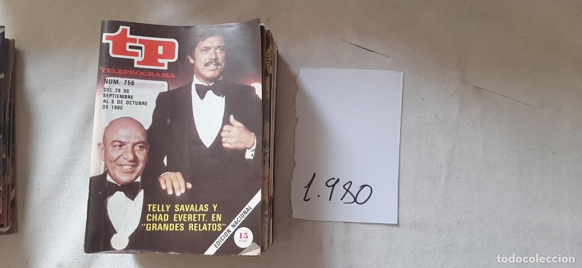Coleccionismo de revista Teleprograma: TELEPROGRAMA A&Ntilde;O 1980.N&ordm; 756