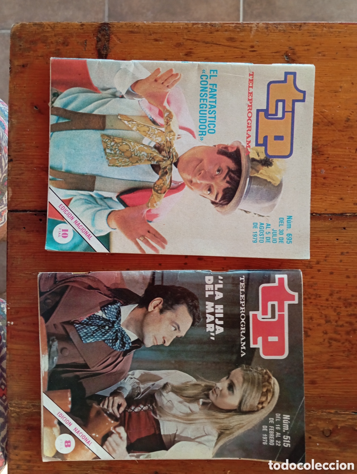 Coleccionismo de revista Teleprograma: UN LOTE DE DOS REVISTAS TELEPROGRAMA TP