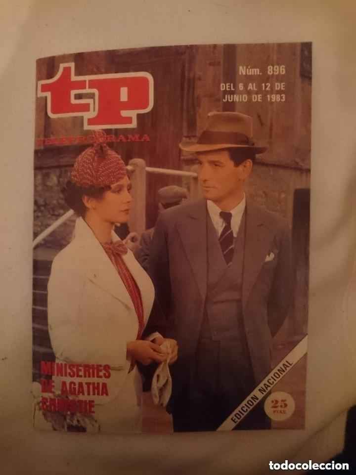 Coleccionismo de revista Teleprograma: TP - TELEPROGRAMA N 896 -DEL 6 AL 12 JUNIO 1983 - MINISERIES DE AGATHA CHRISTIE