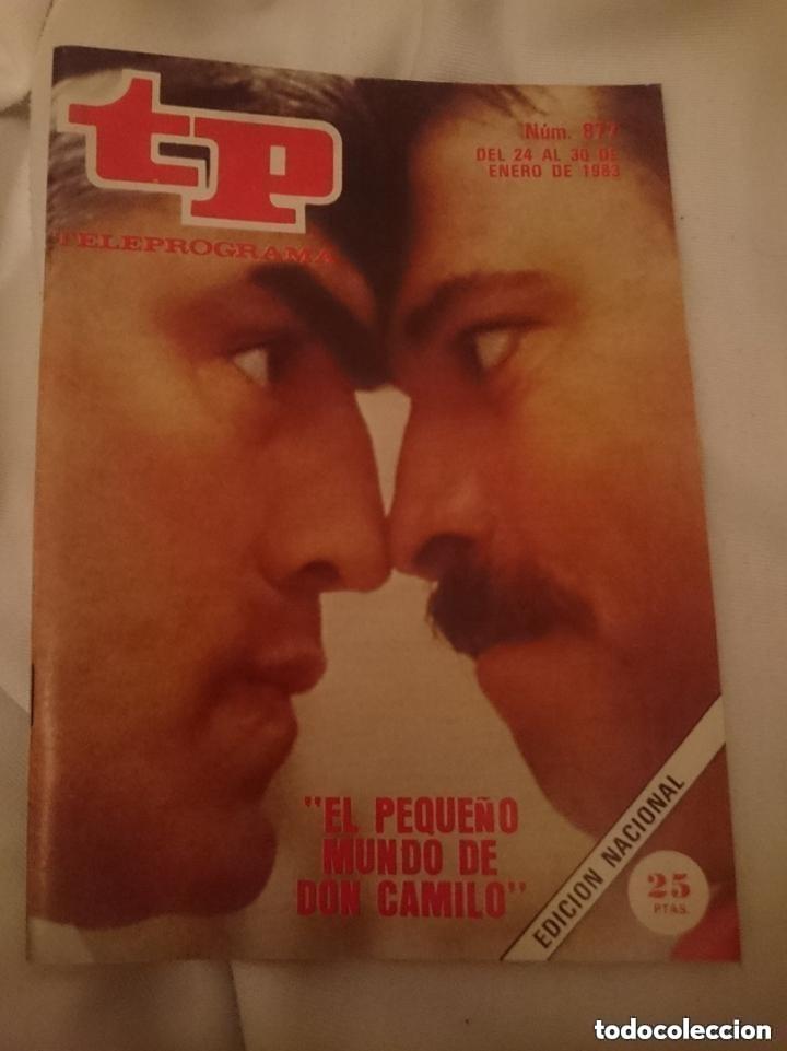 Coleccionismo de revista Teleprograma: TP - TELEPROGRAMA N 877 -DEL 24 AL 30 ENERO 1983 - EL PEQUE&Ntilde;O MUNDO DE DON CAMILO