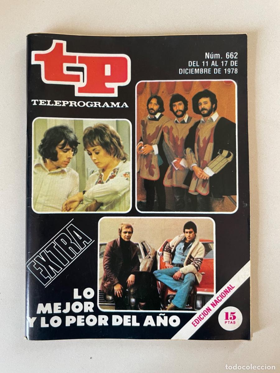 Coleccionismo de revista Teleprograma: TP TELEPROGRAMA N&ordm; 662 DICIEMBRE 1978 *LO MEJOR Y PEO DEL A&Ntilde;O. EXTRA. MAZINGER Z. STARKY Y HUTCH*