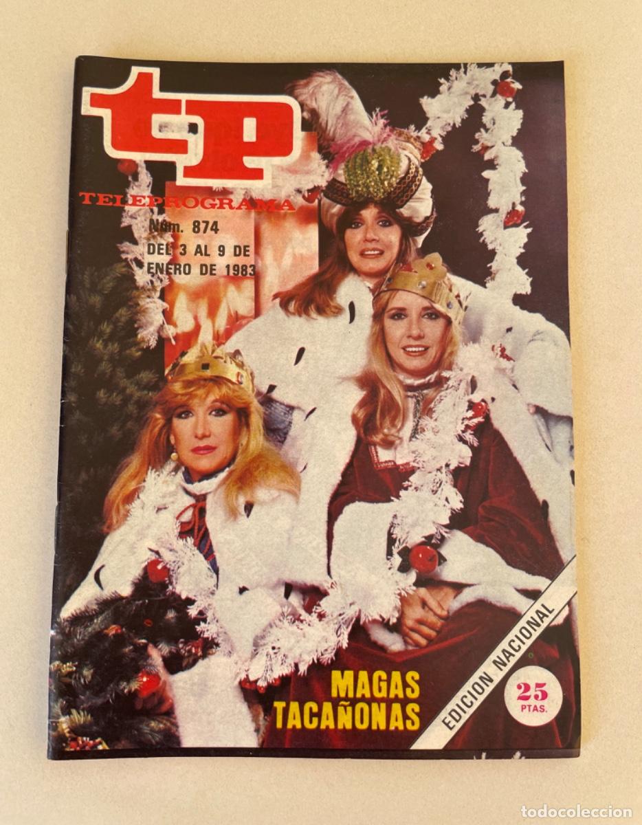 Coleccionismo de revista Teleprograma: TP TELEPROGRAMA N&ordm; 874 ENERO 1983 *LAS TACA&Ntilde;ONAS. UN DOS TRES*