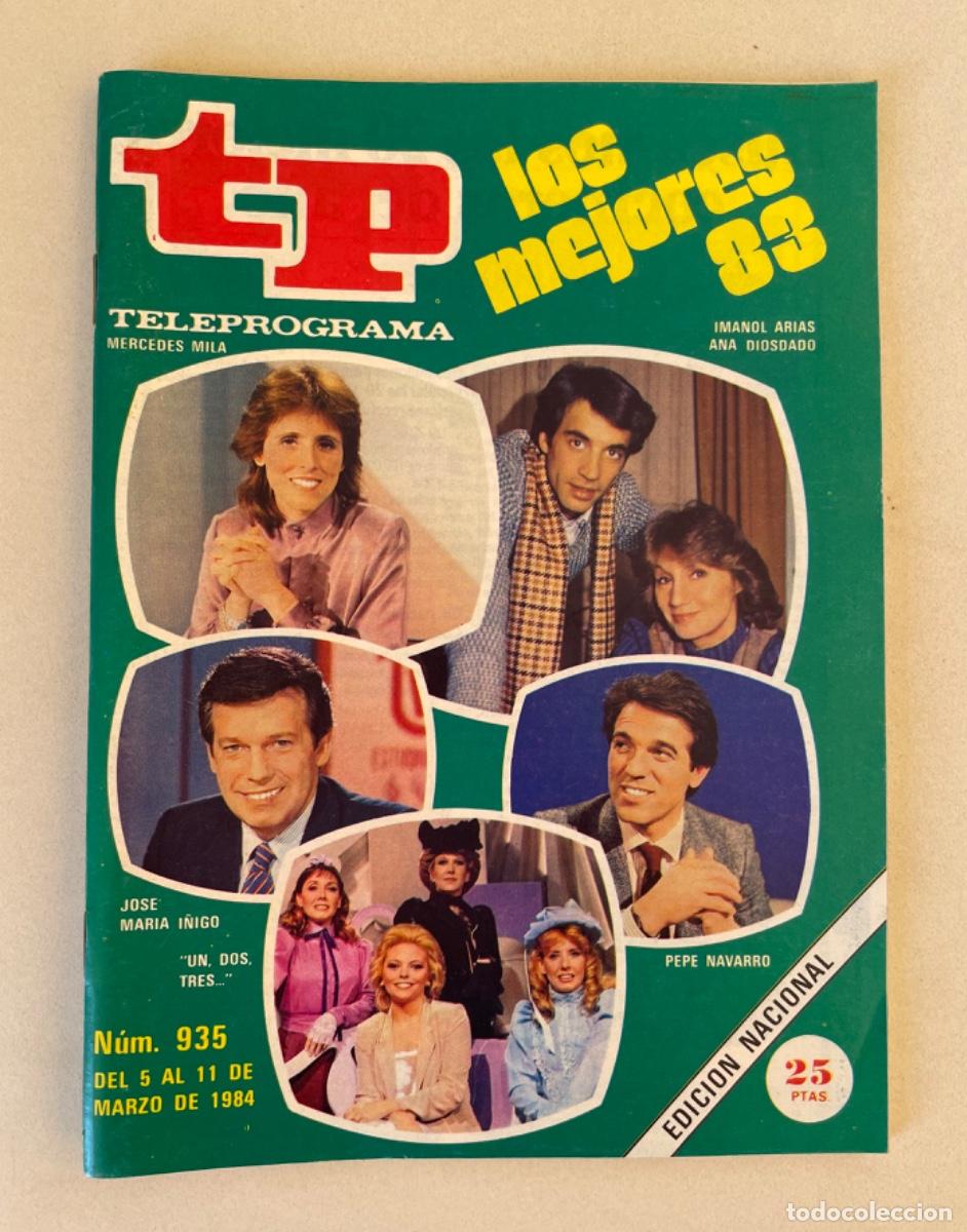 Coleccionismo de revista Teleprograma: TP TELEPROGRAMA N&ordm; 935 MARZO 1984 *LOS MEJORES 83*