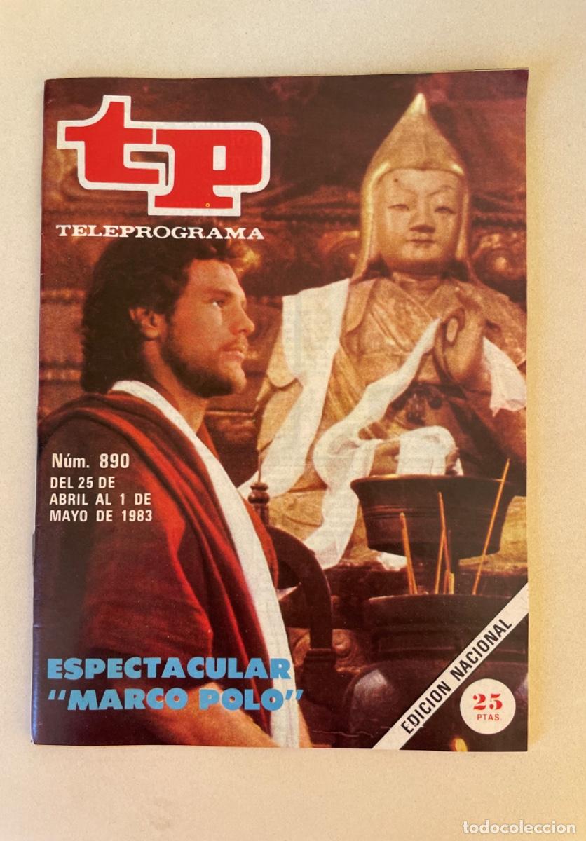 Coleccionismo de revista Teleprograma: TP TELEPROGRAMA N&ordm; 890 MAYO 1983 *MARCO POLO*