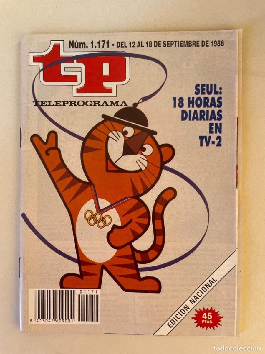Coleccionismo de revista Teleprograma: TP TELEPROGRAMA N&ordm; 1171 SEPTIEMBRE 1988 *OLIMPIADAS SEUL*