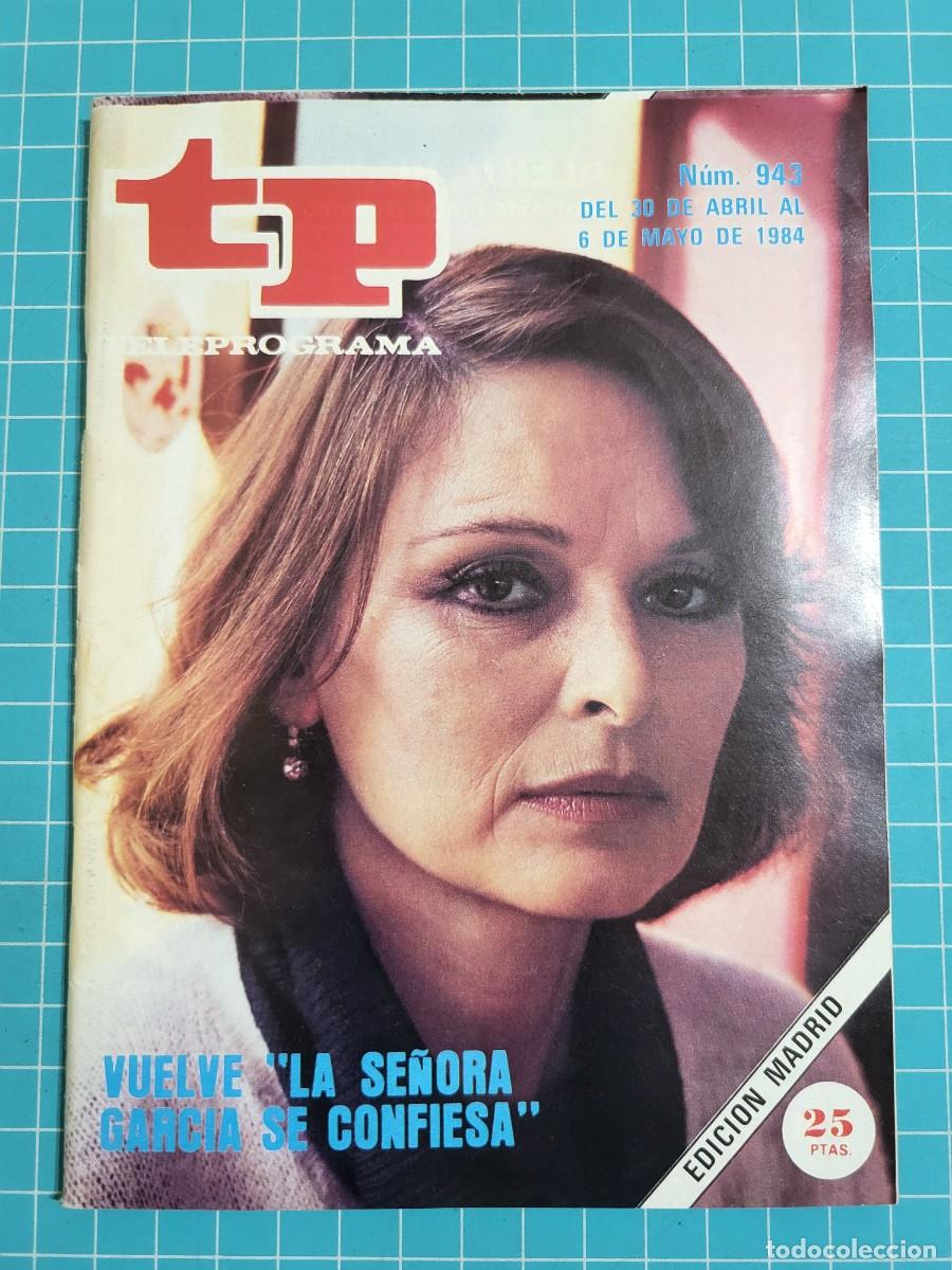 Coleccionismo de revista Teleprograma: Teleprograma. N.&ordm; 943. 1984. 3 bolsa 1 Wap.