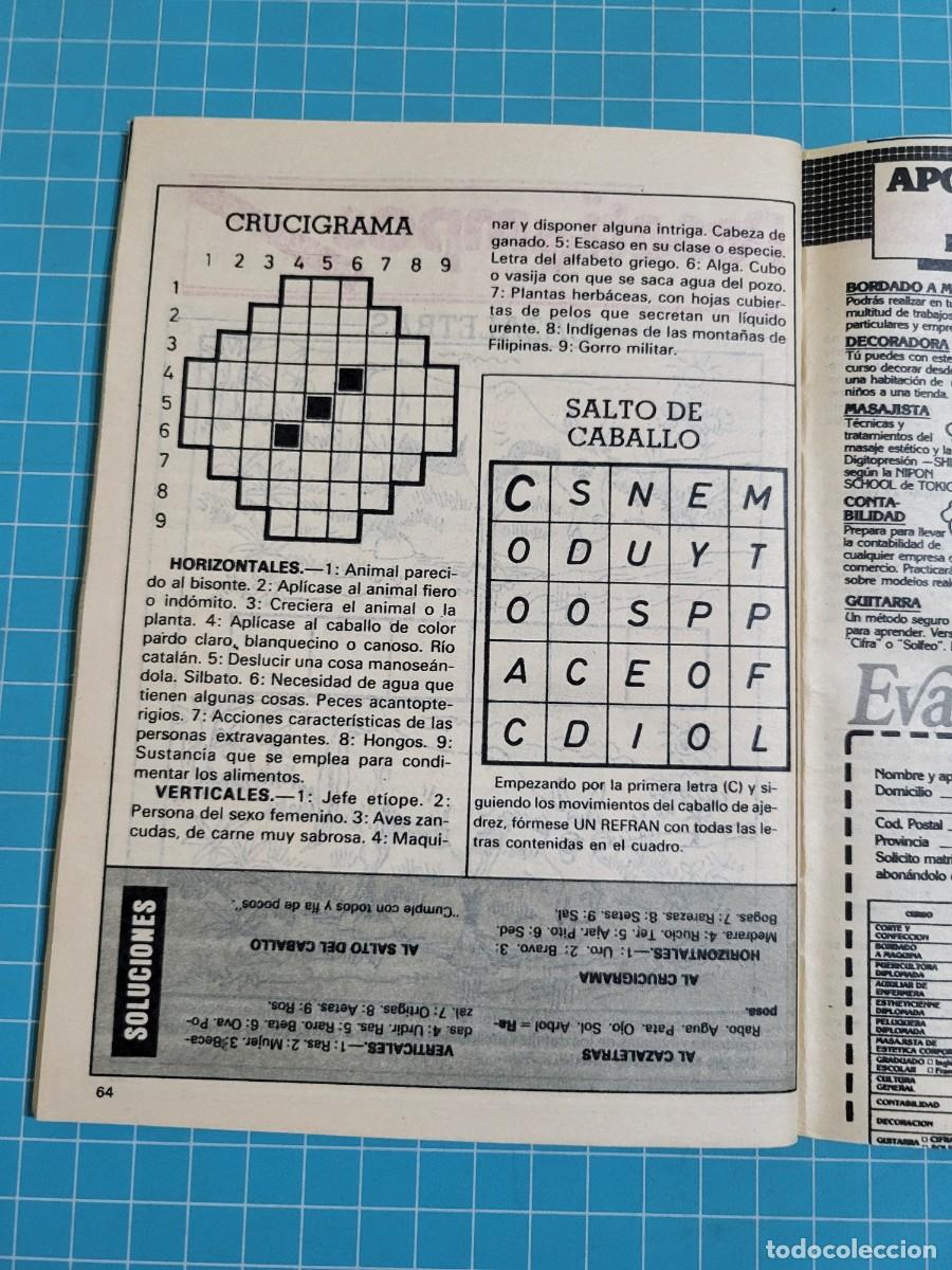 Coleccionismo de revista Teleprograma: Teleprograma. N.&ordm; 996. &rdquo;Dallas&rdquo;, 1985. 3 bolsa 2 Wap. - Foto 2