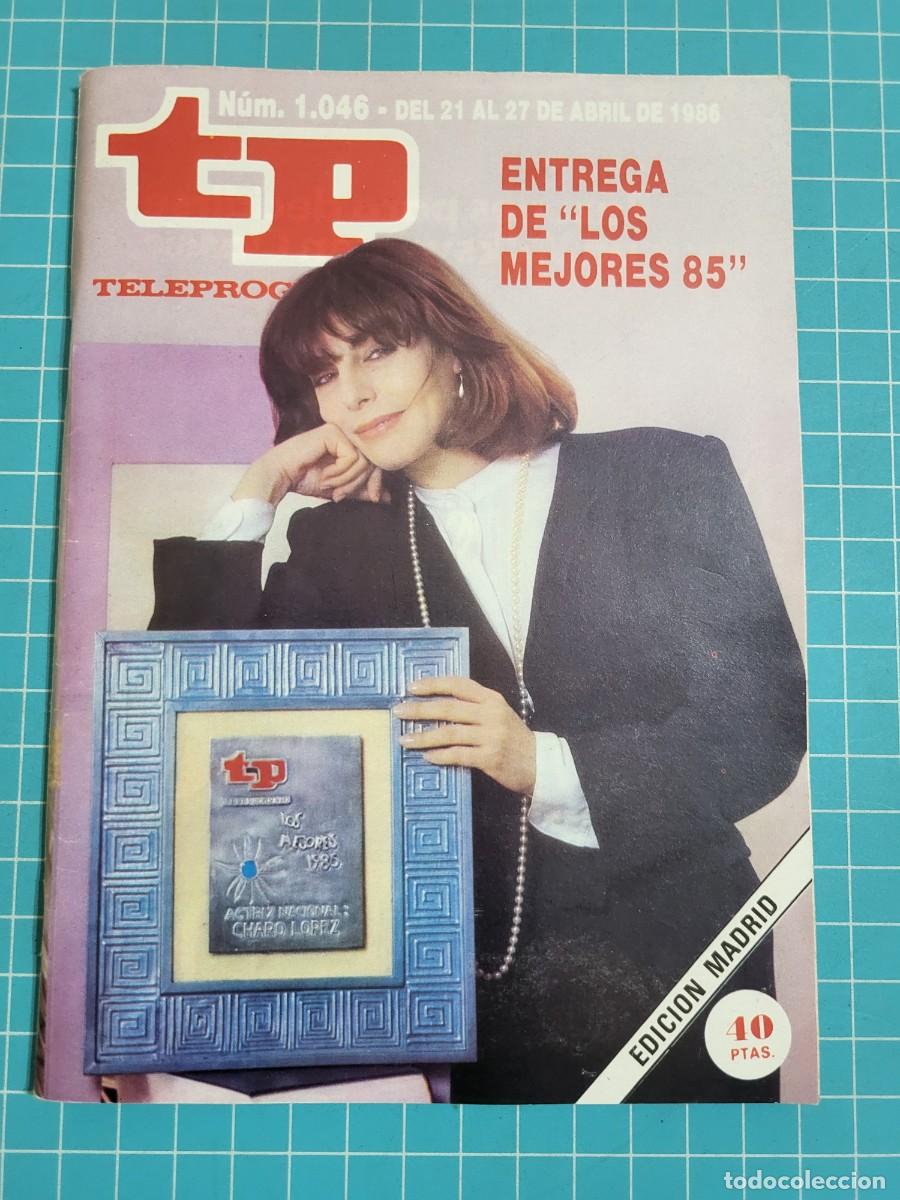 Coleccionismo de revista Teleprograma: Teleprograma. N.&ordm; 1046. &rdquo;Los mejores 85&rdquo; 1986. 3 bolsa 3 Wap.