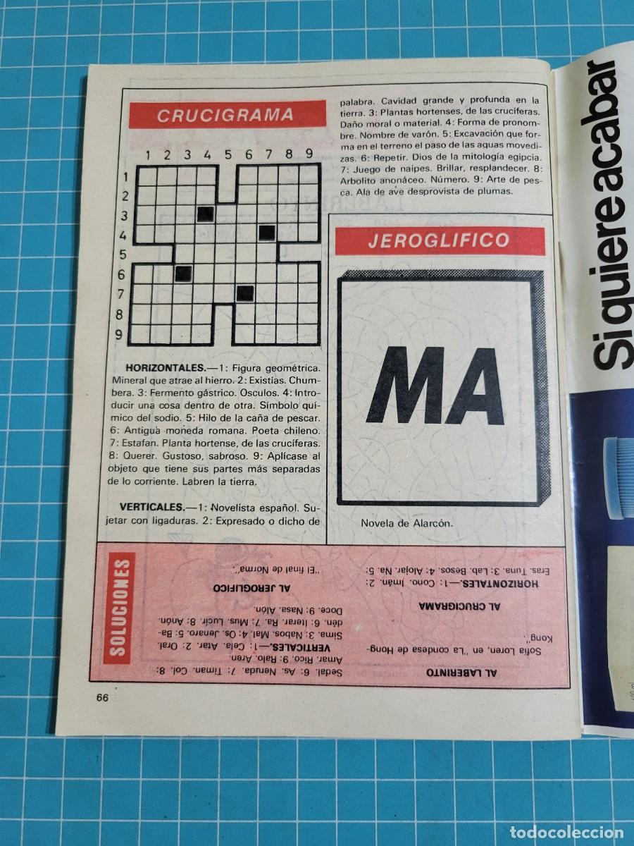 Coleccionismo de revista Teleprograma: Teleprograma. N.&ordm; 1.026. &rdquo;Mascarada&rdquo; 1985. 3 bolsa 6 Wap. - Foto 2