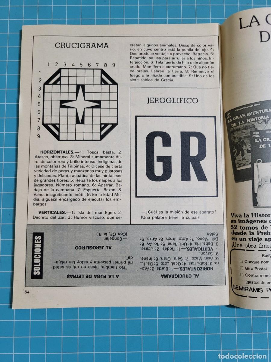 Coleccionismo de revista Teleprograma: Teleprograma. N.&ordm; 962. &rdquo;Cremallera&rdquo;, 1984. 3 bolsa 6 Wap. - Foto 2