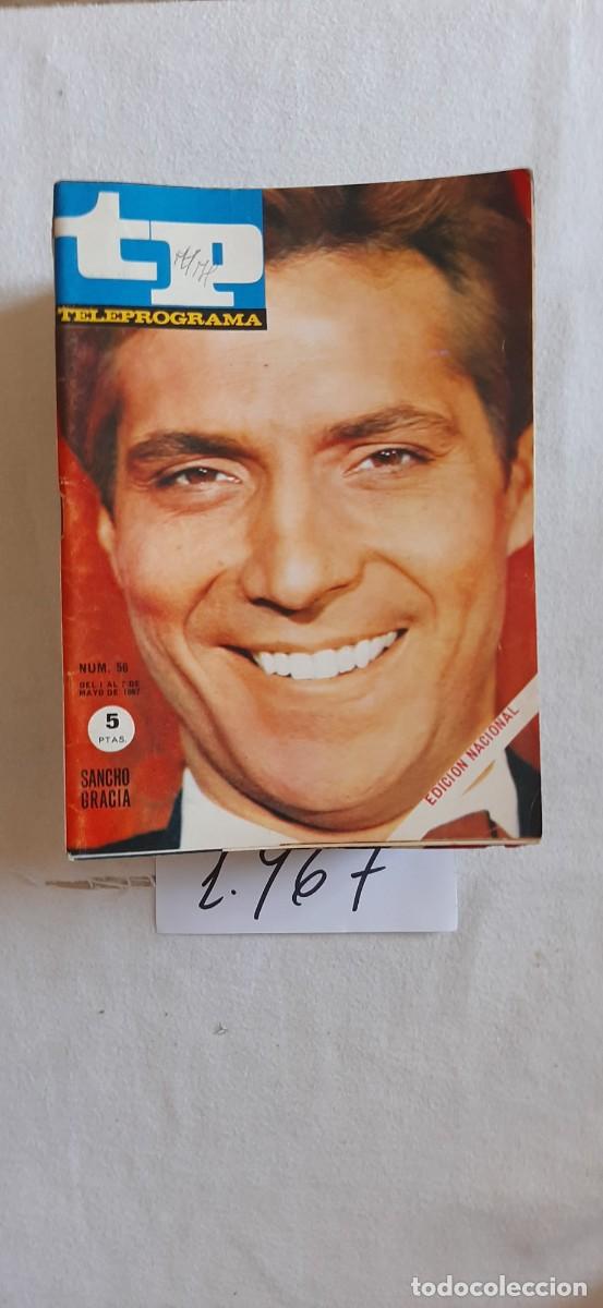 Coleccionismo de revista Teleprograma: TELEPROGRAMA A&Ntilde;O 1967:N&ordm;0056 Sancho Gracia