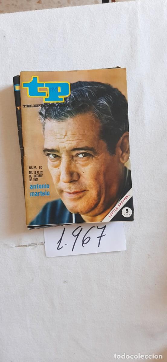 Coleccionismo de revista Teleprograma: TELEPROGRAMA A&Ntilde;O 1967:N&ordm;0080 El S&eacute;neca (Antonio Martelo)