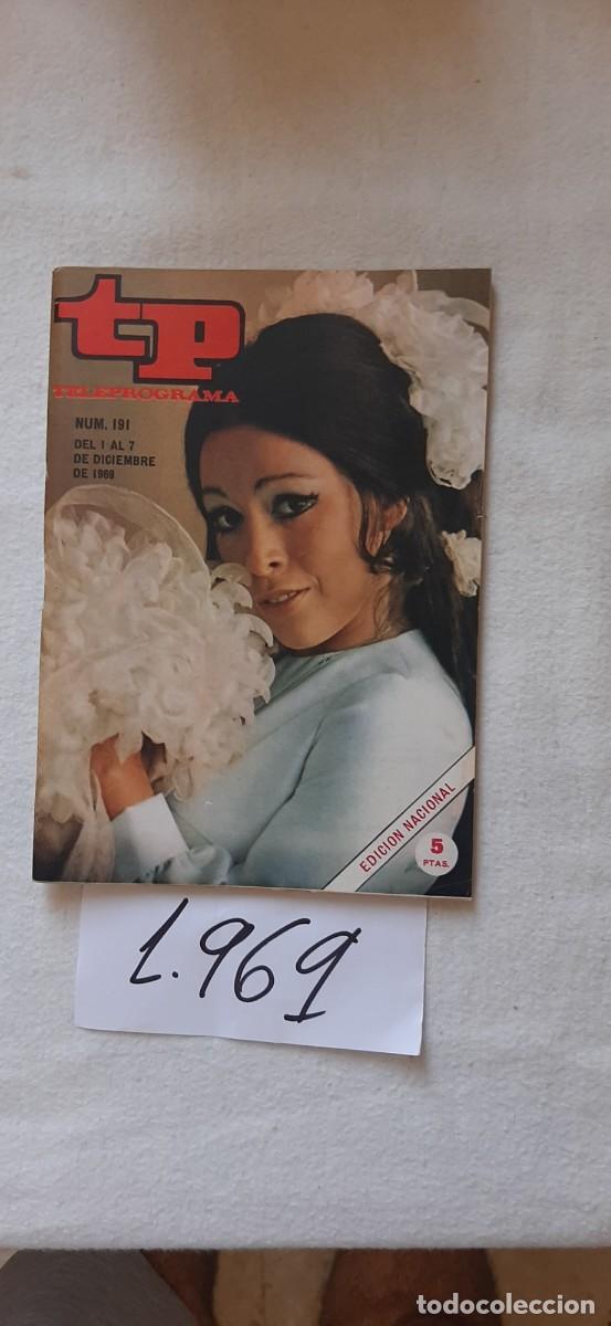 Colecionismo da Revista Teleprograma: TELEPROGRAMA A&Ntilde;O 1969:N&ordm;0191 Massiel