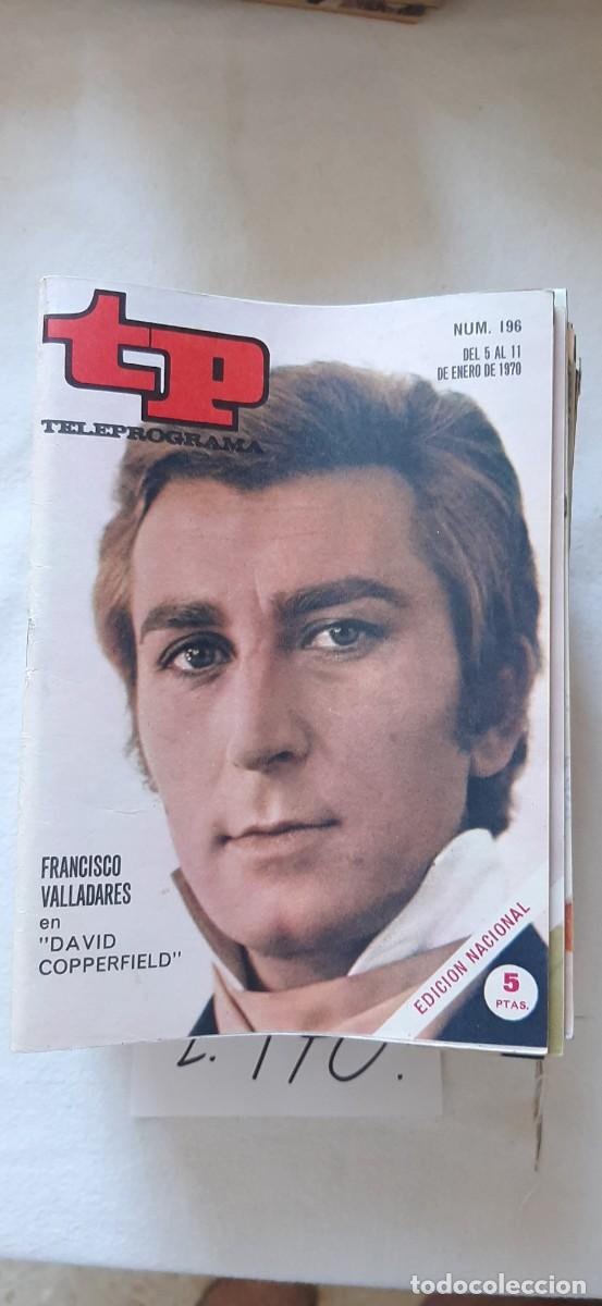 Coleccionismo de revista Teleprograma: TELEPROGRAMA A&Ntilde;O 1970:N&ordm;0196 Novela: David Copperfield (Paco Valladares)