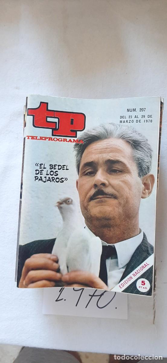 Coleccionismo de revista Teleprograma: TELEPROGRAMA A&Ntilde;O 1970:N&ordm;0207 Las diez de &uacute;ltimas (Secundino Gallego)