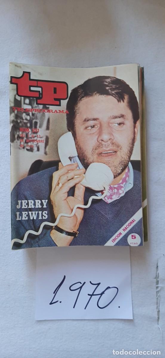 Coleccionismo de revista Teleprograma: TELEPROGRAMA A&Ntilde;O 1970:N&ordm;0231 Jerry Lewis