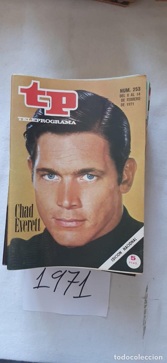 Coleccionismo de revista Teleprograma: TELEPROGRAMA A&Ntilde;O 1971:N&ordm;0253 Centro m&eacute;dico (Chad Everett)