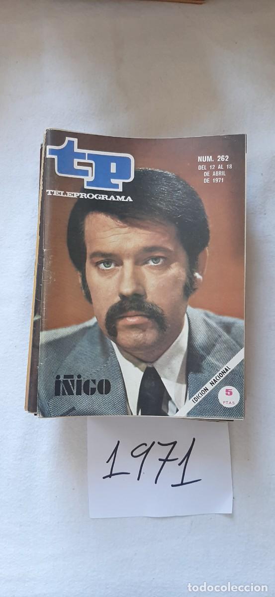 Collezionismo di Rivista Teleprograma: TELEPROGRAMA A&Ntilde;O 1971:N&ordm;0262 Estudio abierto (Jos&eacute; Mar&iacute;a &Iacute;&ntilde;igo)