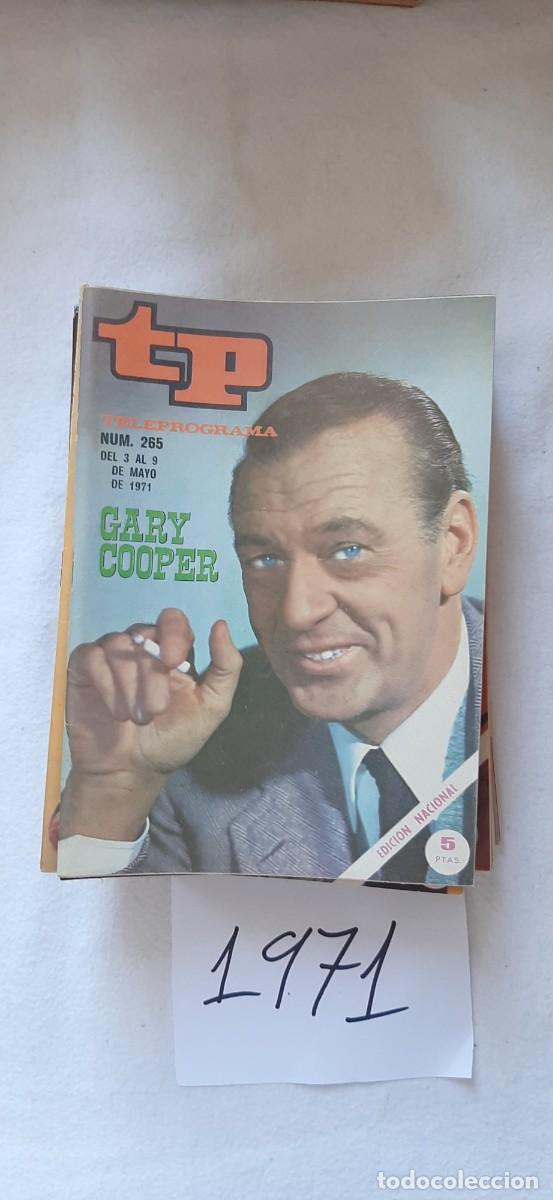 Collezionismo di Rivista Teleprograma: TELEPROGRAMA A&Ntilde;O 1971:N&ordm;0265 Cine (Gary Cooper)