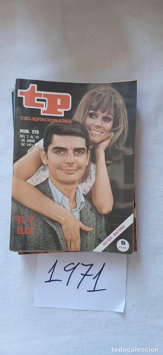 Coleccionismo de revista Teleprograma: TELEPROGRAMA A&Ntilde;O 1971:N&ordm;0270 &Eacute;l y ella (Richard Benjamin, Paula Prentiss)