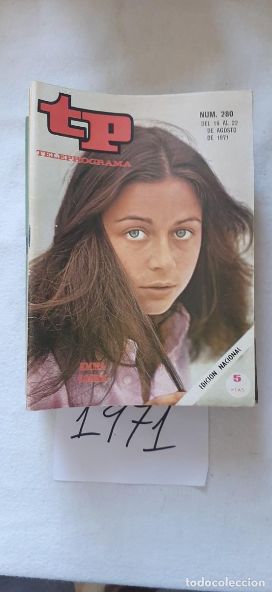 Collezionismo di Rivista Teleprograma: TELEPROGRAMA A&Ntilde;O 1971:N&ordm;0280 Emma Cohen