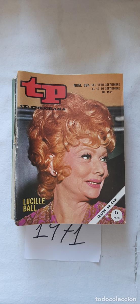 Coleccionismo de revista Teleprograma: TELEPROGRAMA A&Ntilde;O 1971:N&ordm;0284 Aqu&iacute; est&aacute; Lucy (Lucille Ball)