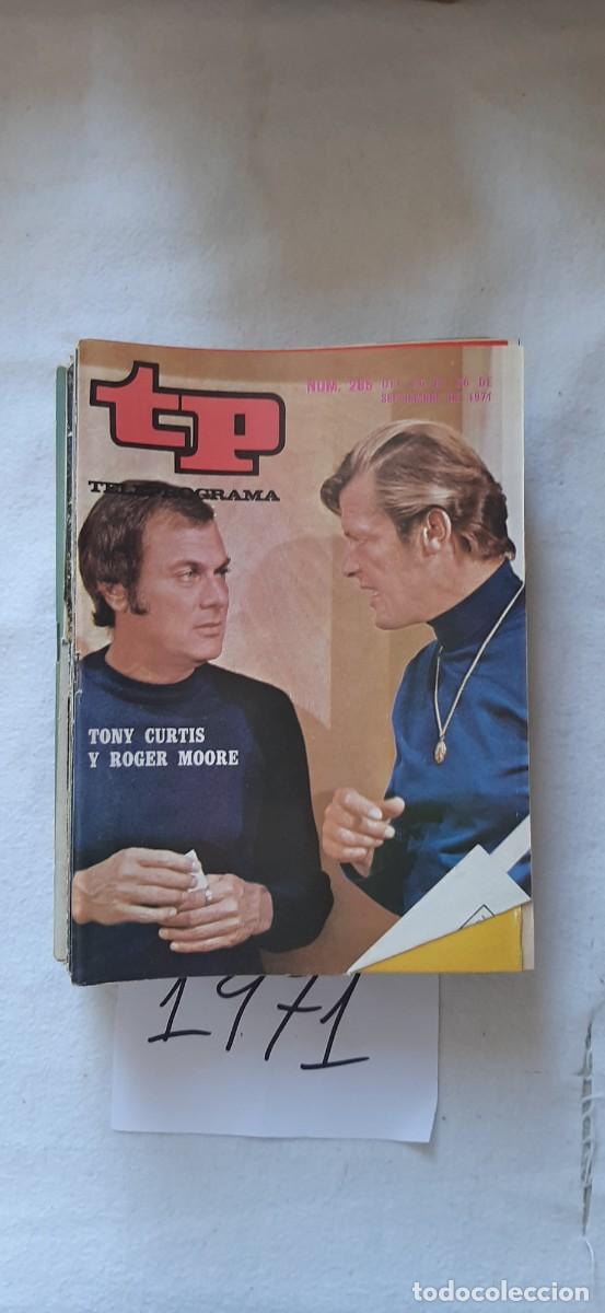 Coleccionismo de revista Teleprograma: TELEPROGRAMA A&Ntilde;O 1971:N&ordm;0285 Los persuasores (Roger Moore, Tony Curtis)