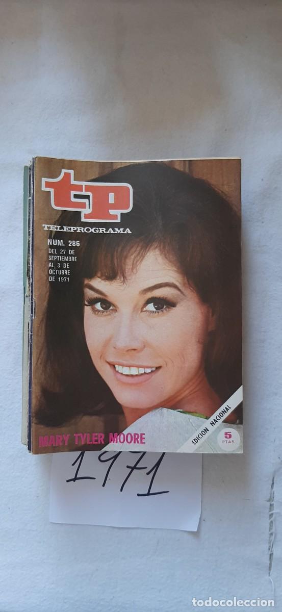 Coleccionismo de revista Teleprograma: TELEPROGRAMA A&Ntilde;O 1971:N&ordm;0286 La chica de la tele (Mary Tyler Moore)