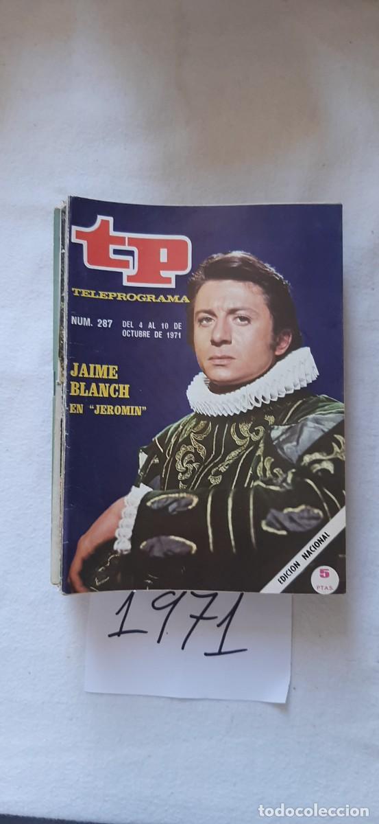 Coleccionismo de revista Teleprograma: TELEPROGRAMA A&Ntilde;O 1971:N&ordm;0287 Novela: Jerom&iacute;n (Jaime Blanch)