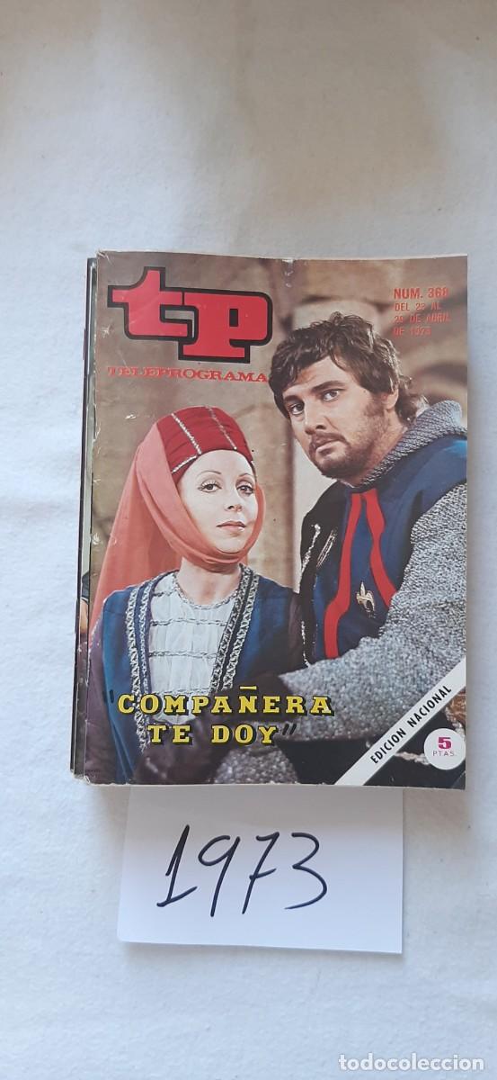 Collection Magazine Teleprograma: TELEPROGRAMA A&Ntilde;O 1973:N&ordm;0368 Compa&ntilde;era te doy (Carlos Larra&ntilde;aga, Mar&iacute;a Luisa Merlo)