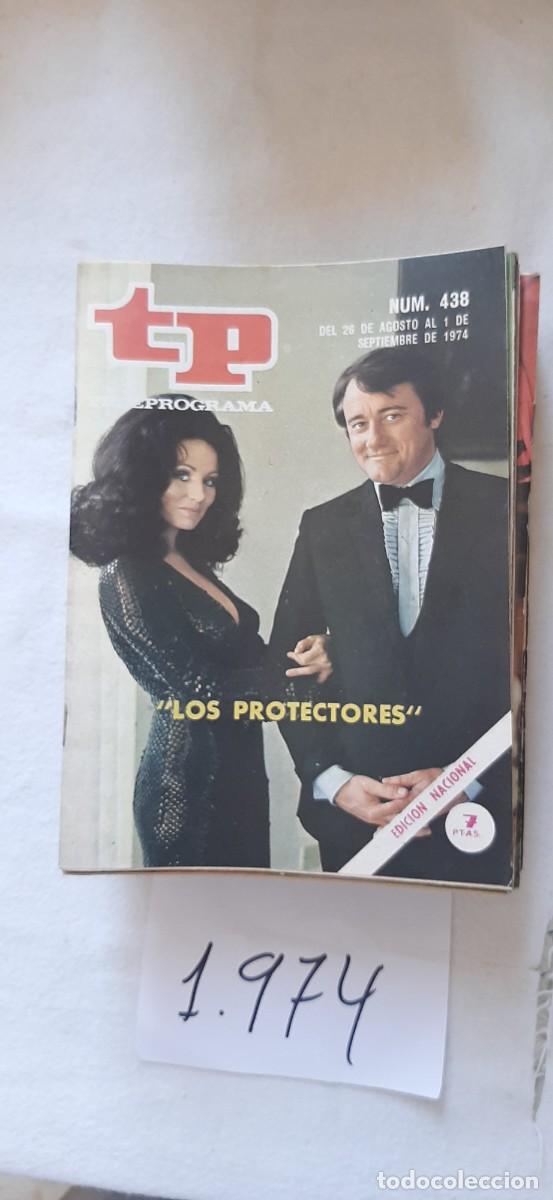 Coleccionismo de revista Teleprograma: TELEPROGRAMA A&Ntilde;O 1974:N&ordm;0438 Los protectores (Robert Vaughn, Nyree Dawn Porter)
