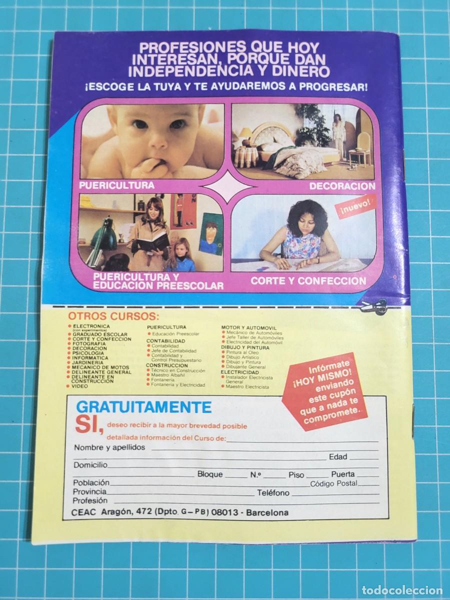 Coleccionismo de revista Teleprograma: Teleprograma. N.&ordm; 979. &rdquo;Falcon crest&rdquo;, 1985. 3 bolsa 8 Wap. - Foto 3