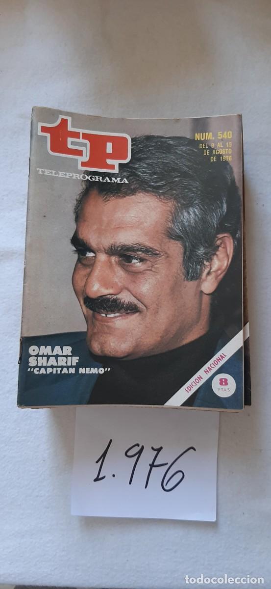 Sammeln von Zeitschriften Teleprograma: TELEPROGRAMA A&Ntilde;O 1976:N&ordm;0540 Las aventuras del Capit&aacute;n Nemo (Omar Sharif)
