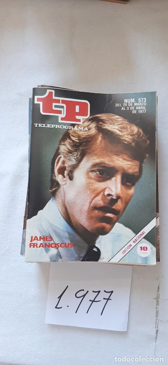 Coleccionismo de revista Teleprograma: TELEPROGRAMA A&Ntilde;O 1977:N&ordm;0573 Longstreet (James Franciscus)