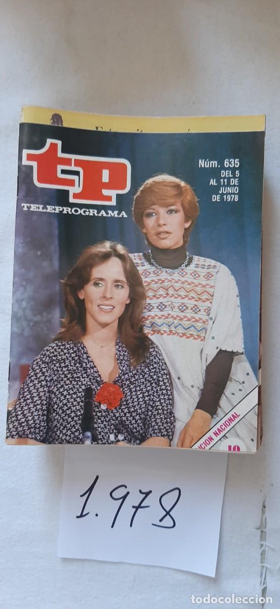 Collection Magazine Teleprograma: TELEPROGRAMA A&Ntilde;O 1978:N&ordm;0635 Dos por dos (Isabel Tenaille, Mercedes Mil&aacute;)