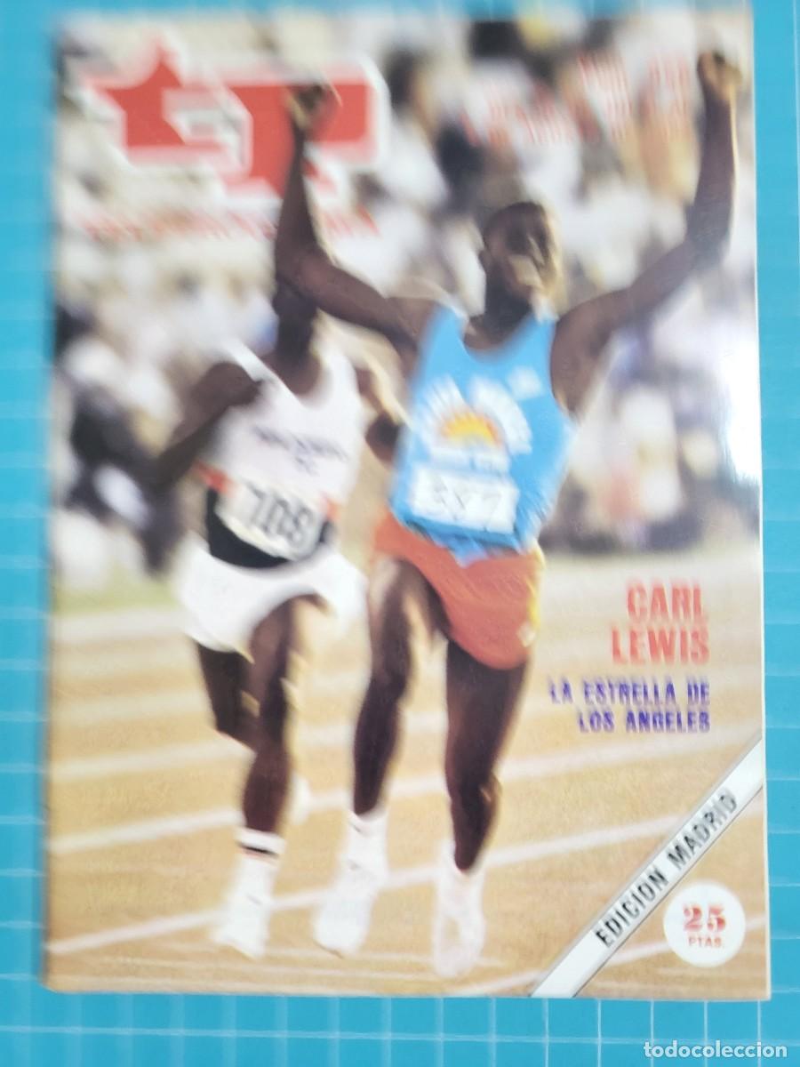 Coleccionismo de revista Teleprograma: Teleprograma. N.&ordm; 956. Carl Lewis, la estrella de los &Aacute;ngeles, 1984. 3 bolsa 10 Wap.