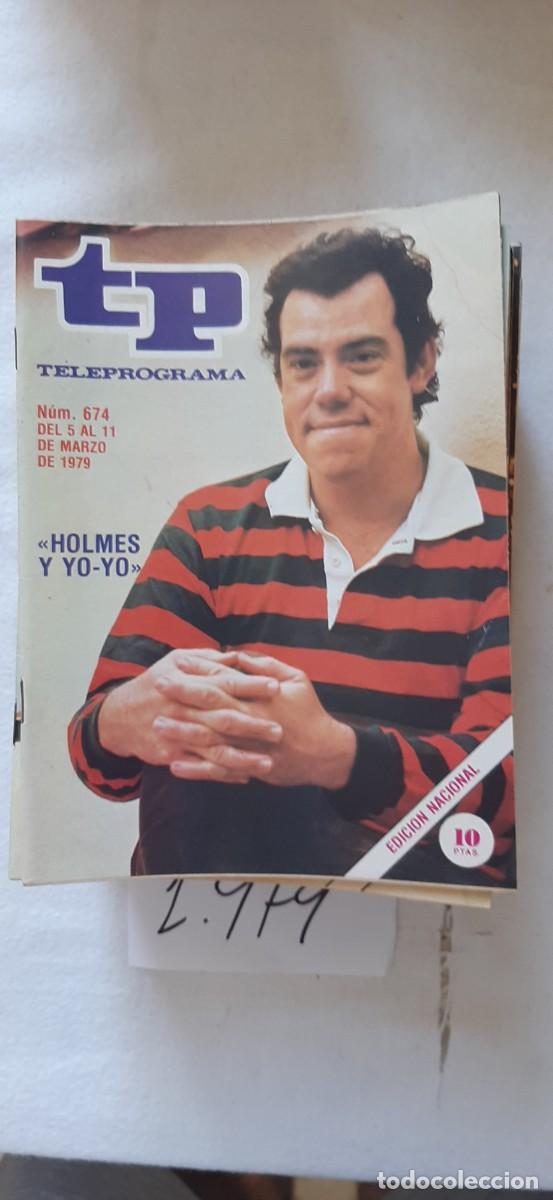 Coleccionismo de revista Teleprograma: TELEPROGRAMA A&Ntilde;O 1979:N&ordm;0674 Holmes y Yoyo (John Schuck)