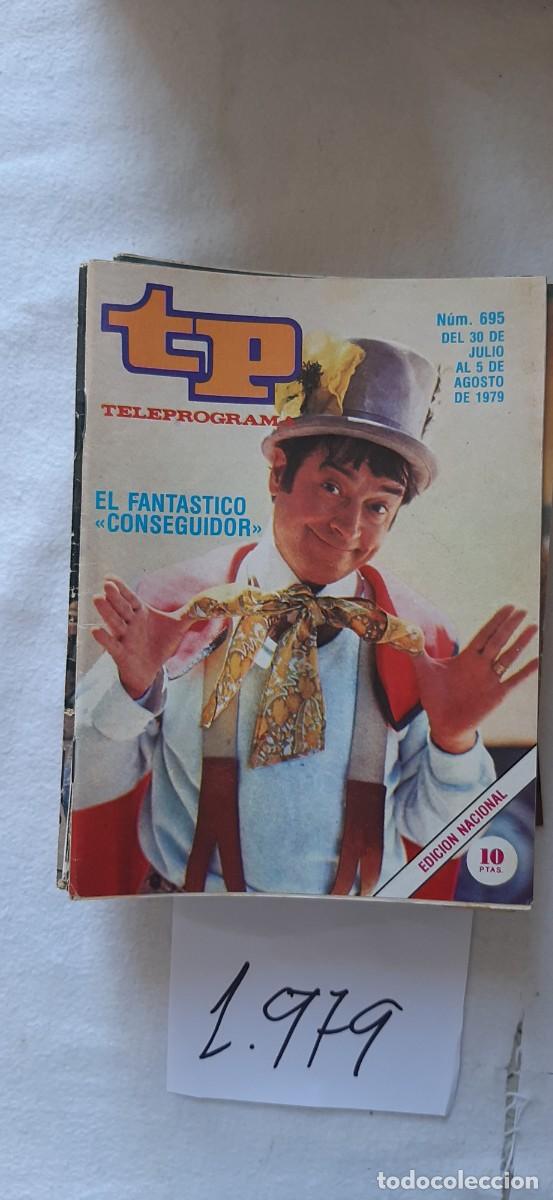 Coleccionismo de revista Teleprograma: TELEPROGRAMA A&Ntilde;O 1979:N&ordm;0695 Fant&aacute;stico
