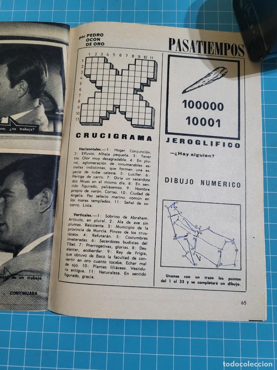 Coleccionismo de revista Teleprograma: Teleprograma. N.&ordm; 117. David Mccallum, 1968. 4 bolsa 3 B.T. - Foto 3