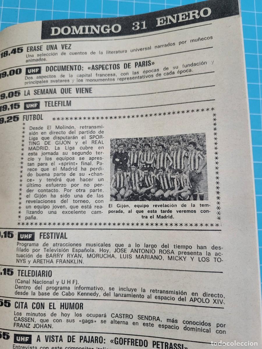 Coleccionismo de revista Teleprograma: Teleprograma. N.&ordm; 251. La pandilla, 1971. 4 bolsa 3, B.T. - Foto 4