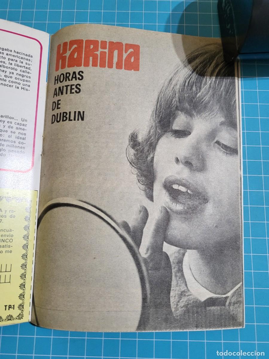 Coleccionismo de revista Teleprograma: Teleprograma. N.&ordm; 261. Karina, 1969. 4 bolsa 4, B.T. - Foto 2