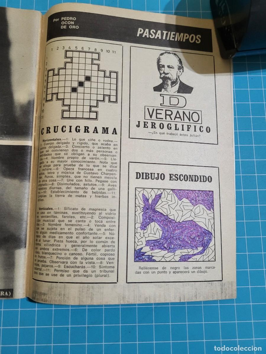Coleccionismo de revista Teleprograma: Teleprograma. N.&ordm; 261. Karina, 1969. 4 bolsa 4, B.T. - Foto 3