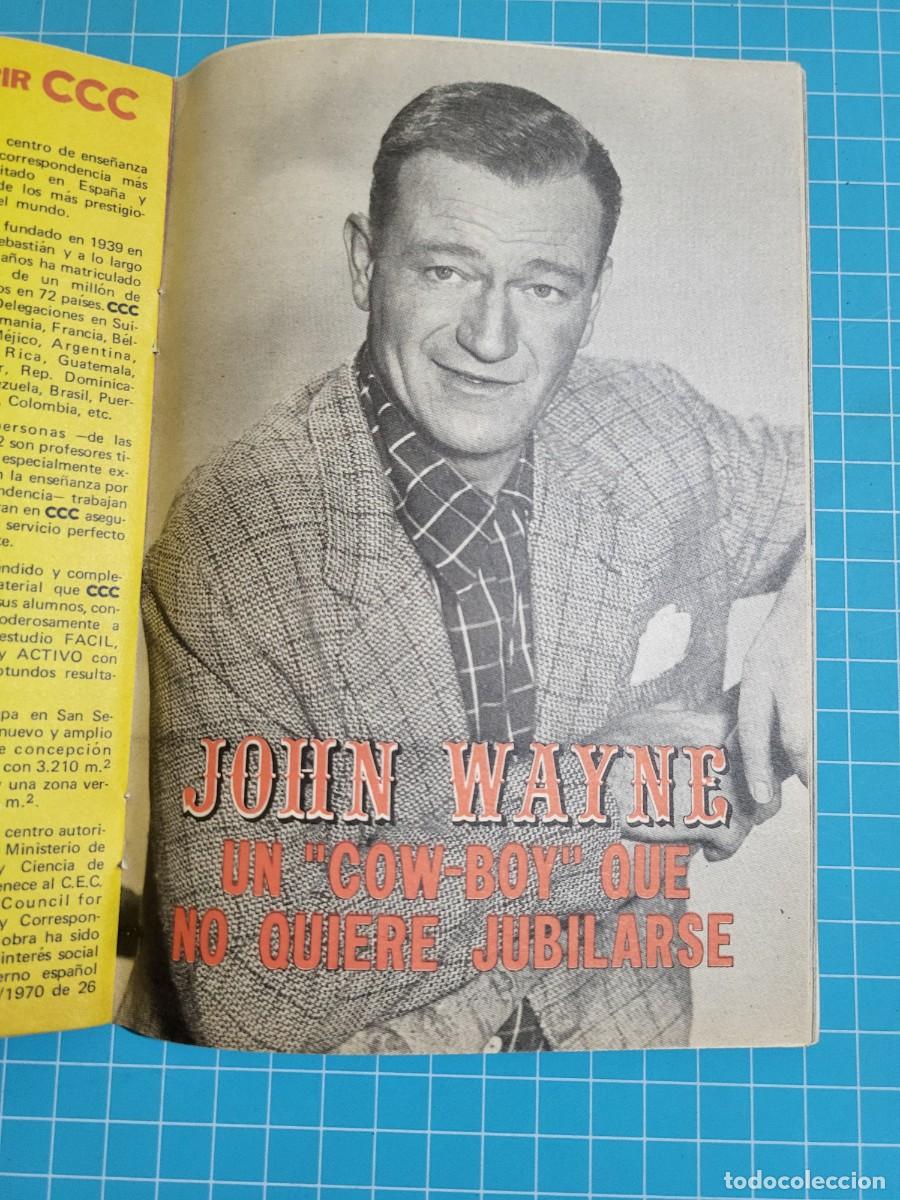 Coleccionismo de revista Teleprograma: Teleprograma. N.&ordm; 328. John Wayne, 1972. 4 bolsa 4, B.T. - Foto 2