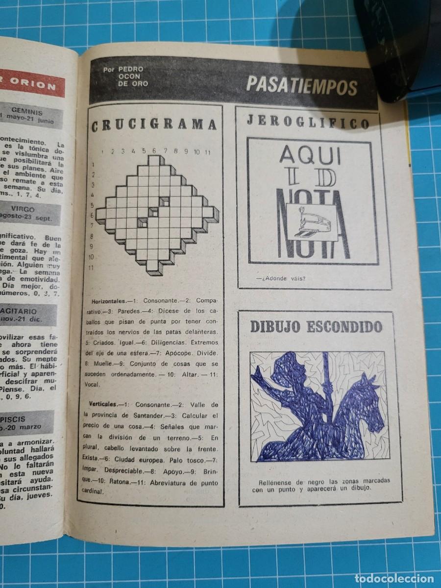 Coleccionismo de revista Teleprograma: Teleprograma. N.&ordm; 336. Manuel Gil en &rdquo;stop&rdquo;, 1972. 4 bolsa 5, B.T. - Foto 3