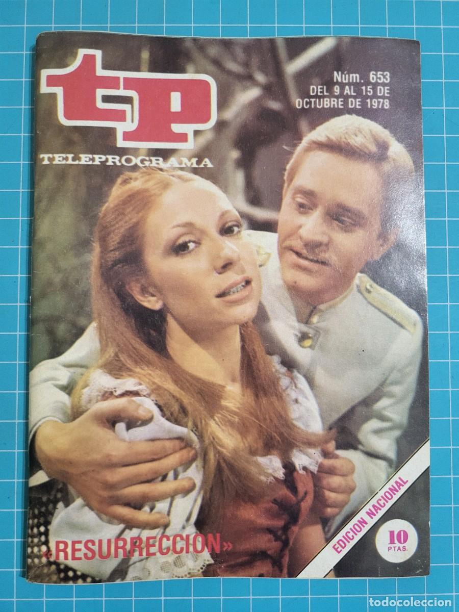Coleccionismo de revista Teleprograma: Teleprograma. N.&ordm; 653. &rdquo;Resurrecci&oacute;n&rdquo;, 1978. 4 bolsa 6, B.T.