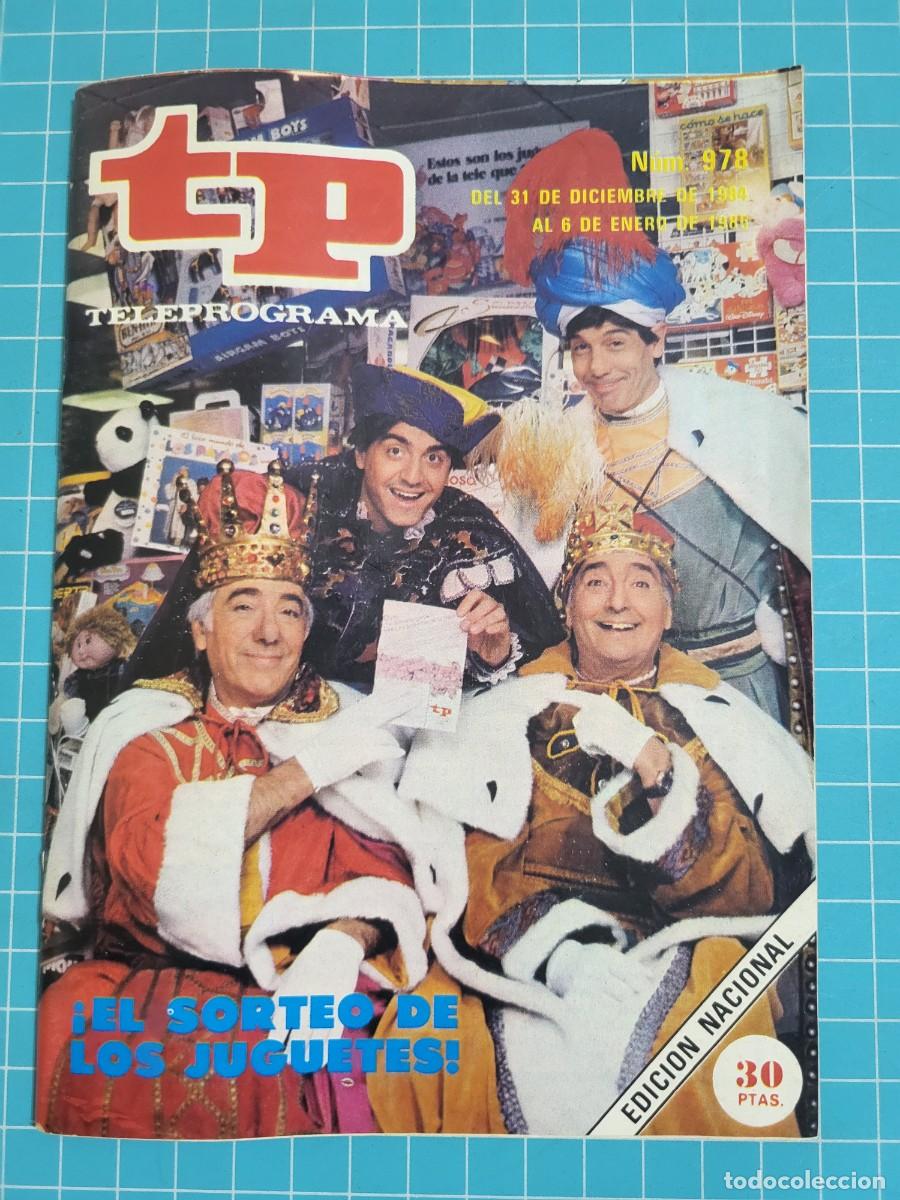 Coleccionismo de revista Teleprograma: Teleprograma. N.&ordm; 978. &iexcl;El sorteo de los juguetes!, 1985. 4 bolsa 7, B.T.