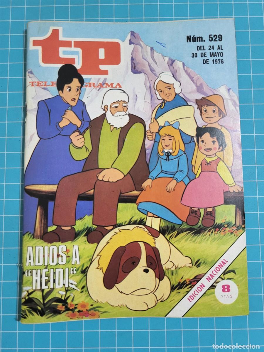 Coleccionismo de revista Teleprograma: Teleprograma. N.&ordm; 507. Adi&oacute;s a &rdquo;Heidi&rdquo;, 1976. 4 bolsa 8, B.T.