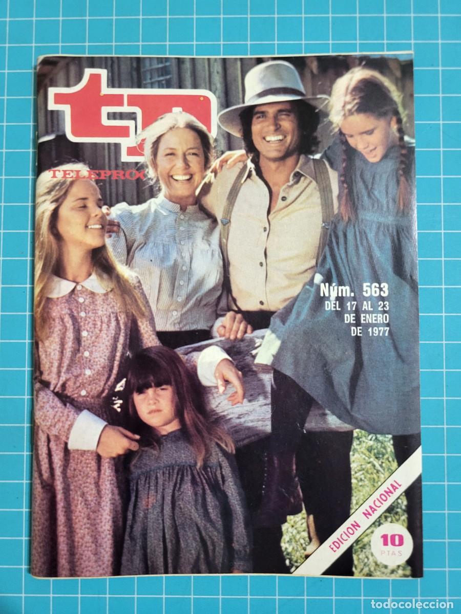Coleccionismo de revista Teleprograma: Teleprograma. N.&ordm; 563. El regreso de una serie de &eacute;xito, 1977. 4 bolsa 8, B.T.