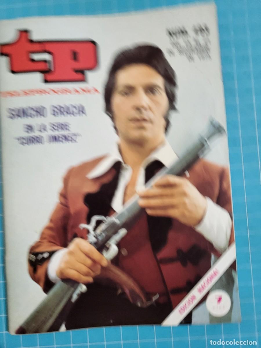 Coleccionismo de revista Teleprograma: Teleprograma. N.&ordm; 493. &rdquo;Curro Jim&eacute;nez&rdquo;, 1975. 4 bolsa 9, B.T.